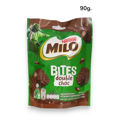 (NA) MILO Bites Double Choc 90g.