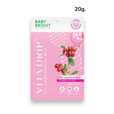 (NA) BABY BRIGHT Vita Drip Fill-Lagen Hydrogel Mask 35g.