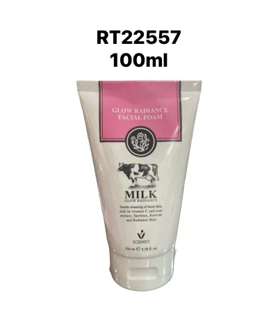 SCENTIO MILK GROW RADIANCE FACIAL FOAM 100ML