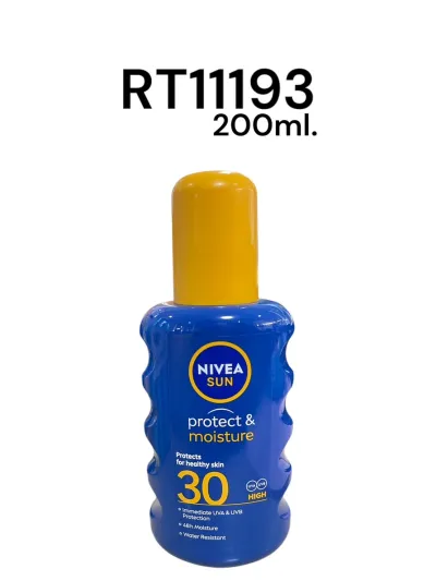 NIVEA SUN Protect & Moisture Spray SPF30 200ml.