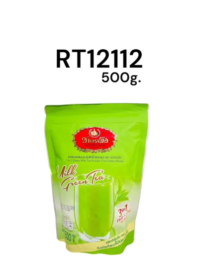 CHATRAMUE 3 in 1 Green Milk Tea Powder 500g.