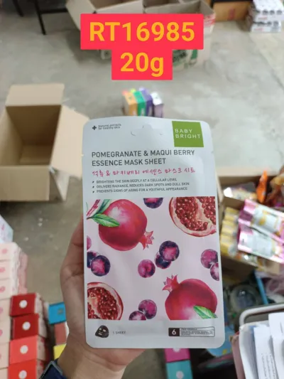 BABY BRIGHT Pomegranate Berry Essence Mask Sheet 20g.