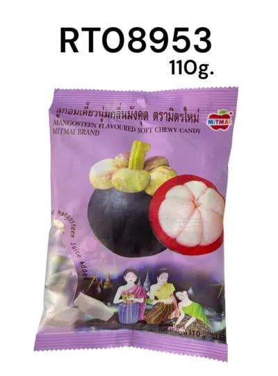 MITMAI Mangosteen Flavored Soft Chewy Candy – 110 g