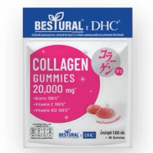 BESTURAL x DHC Collagen Gummies 90g.