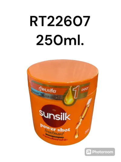 SUNSILK power shot treatment damage repair 250ml. #ส้ม