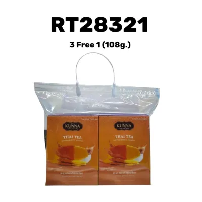 (NA) KUNNA Thai Tea Dipped  Dried Mango 3 Free 1 (108g.)