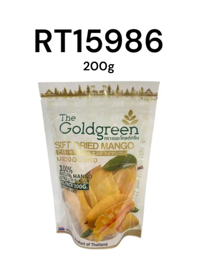 (D) THE GOLDGREEN มะม่วงอบแห้ง 200g.