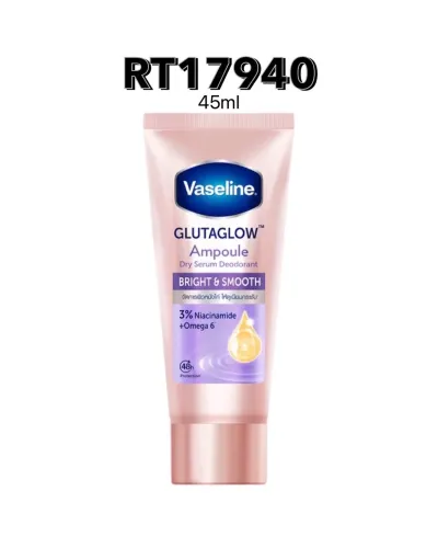 VASELINE Bright & Smooth Dry Serum Deodorant 45ml.