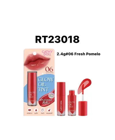 CATHY DOLL Glow Oil Tint 2.4g. #06 Fresh Pomelo