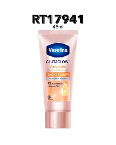 VASELINE Bright & Renew Dry Serum Deodorant 45ml.
