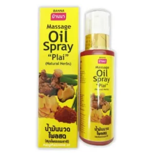 BANNA Massage Oil Spray Plai Herbs 85ml.