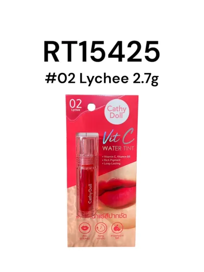 Cathy Doll Vit C Water Tint 2.7g #02 Lychee