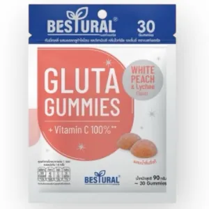 (D) BESTURAL x DHC Gluta Gummies 90g.