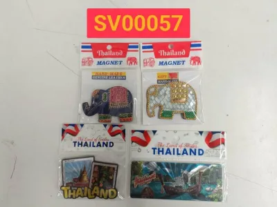แมกเนท 3มิติ/หนัง/แก้ว/เดี่ยว/ยาว คละลาย