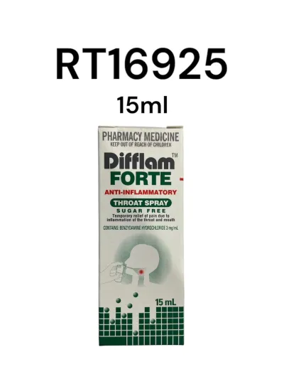 Difflam Forte Throat Spray 15ml.