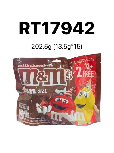 M&M's Milk Chocolate Fun Size 202.5g