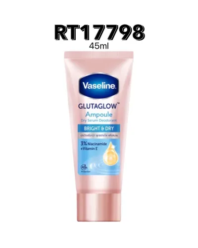 VASELINE Bright & Dry Serum Deodorant 45ml.