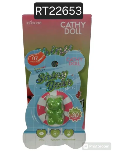 CATHY DOLL Shiny Bear Lip Moist 1.1g #07 Sunset Beach