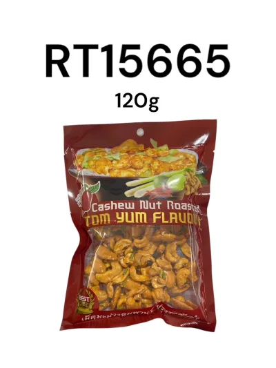 Tom Yum Flavor Cashew Nuts 120g