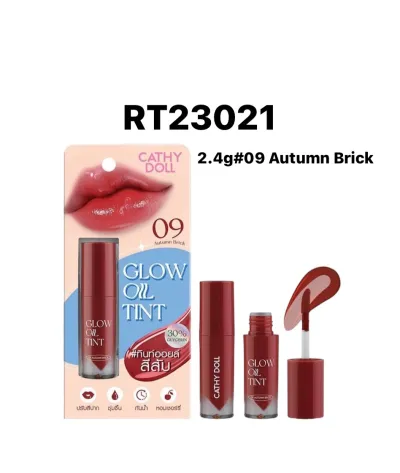 CATHY DOLL Glow Oil Tint 2.4g. #09 Autumn Brick