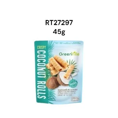 Green Ville Crispy Coconut Roll Original 45g