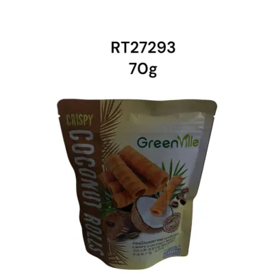 Green Ville Crispy Coconut Rolls Coffee 70g