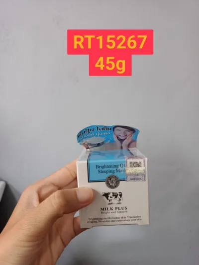 SCENTIO Milk Q10 Sleeping Mask 45g.