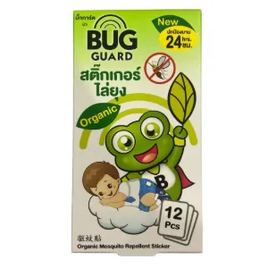 BUG GUARD Organic Mosquito Repellent Sticker 6pcs.