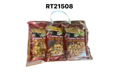 CHANG SIAM (OTOP) Tom Yum–Flavored Cashew Nuts 120g.x3 (3 Packs)