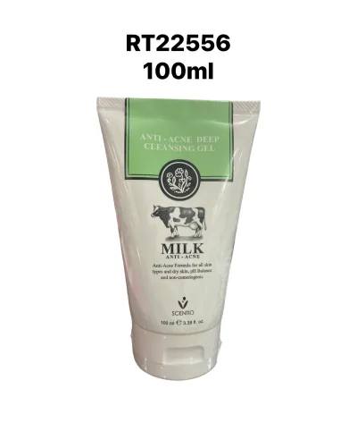 SCENTIO MILK ANTI-ACNE DEEP CLEANSING GEL 100ML