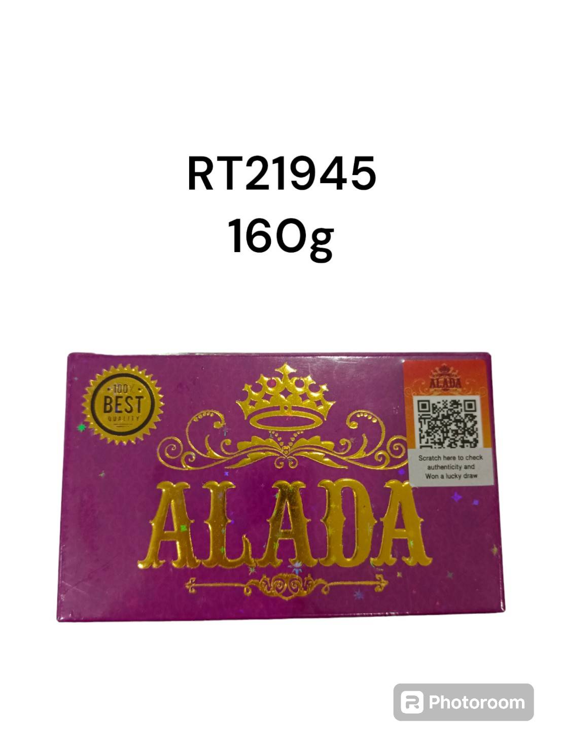 ALADA Instant Whitening Soap 160g.