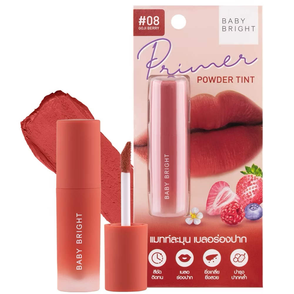 BABY BRIGHT Primer Powder Tint 2.4g #08 Goji Berry