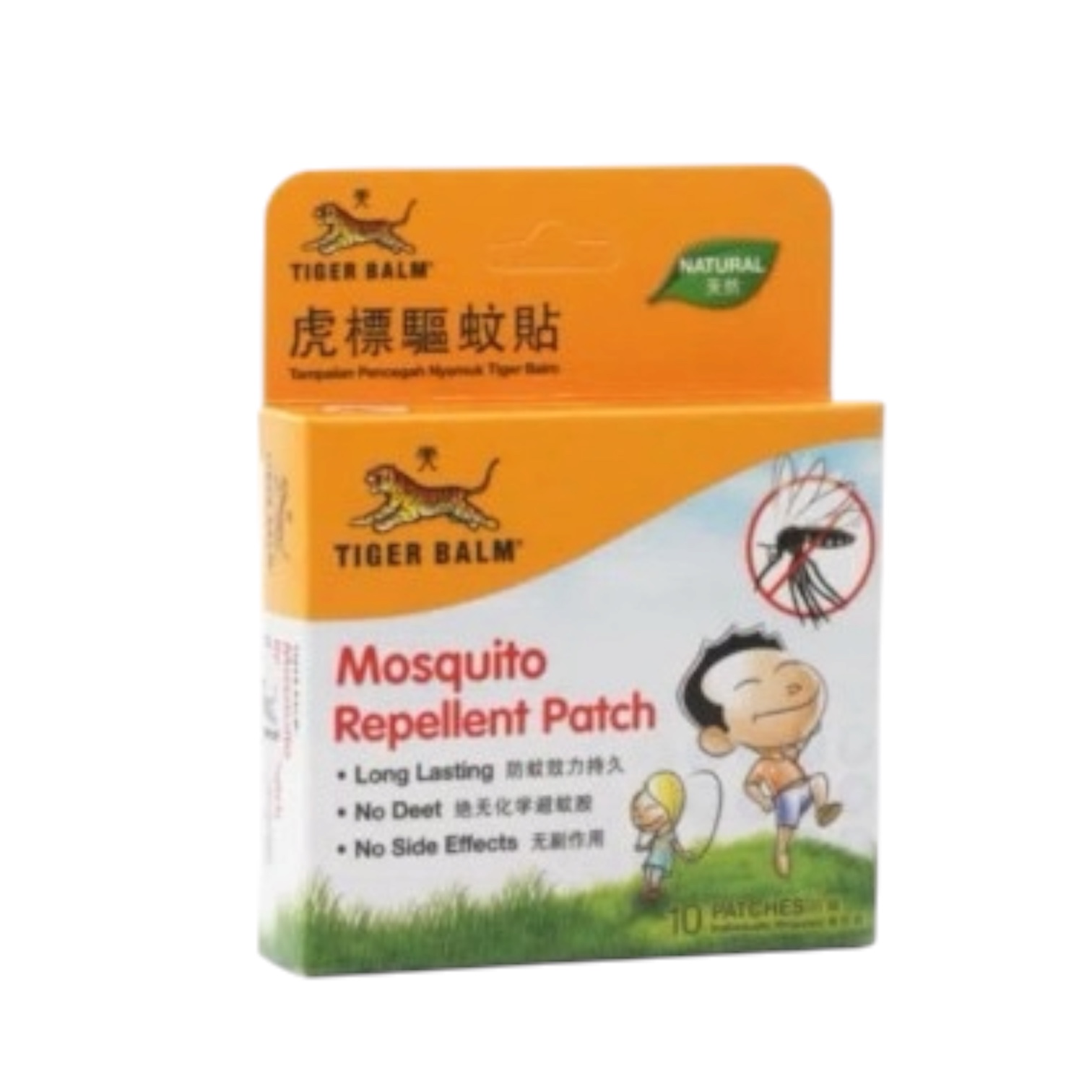 Tiger Balm Mosquito RePellent Patch กล่อง/10แผง