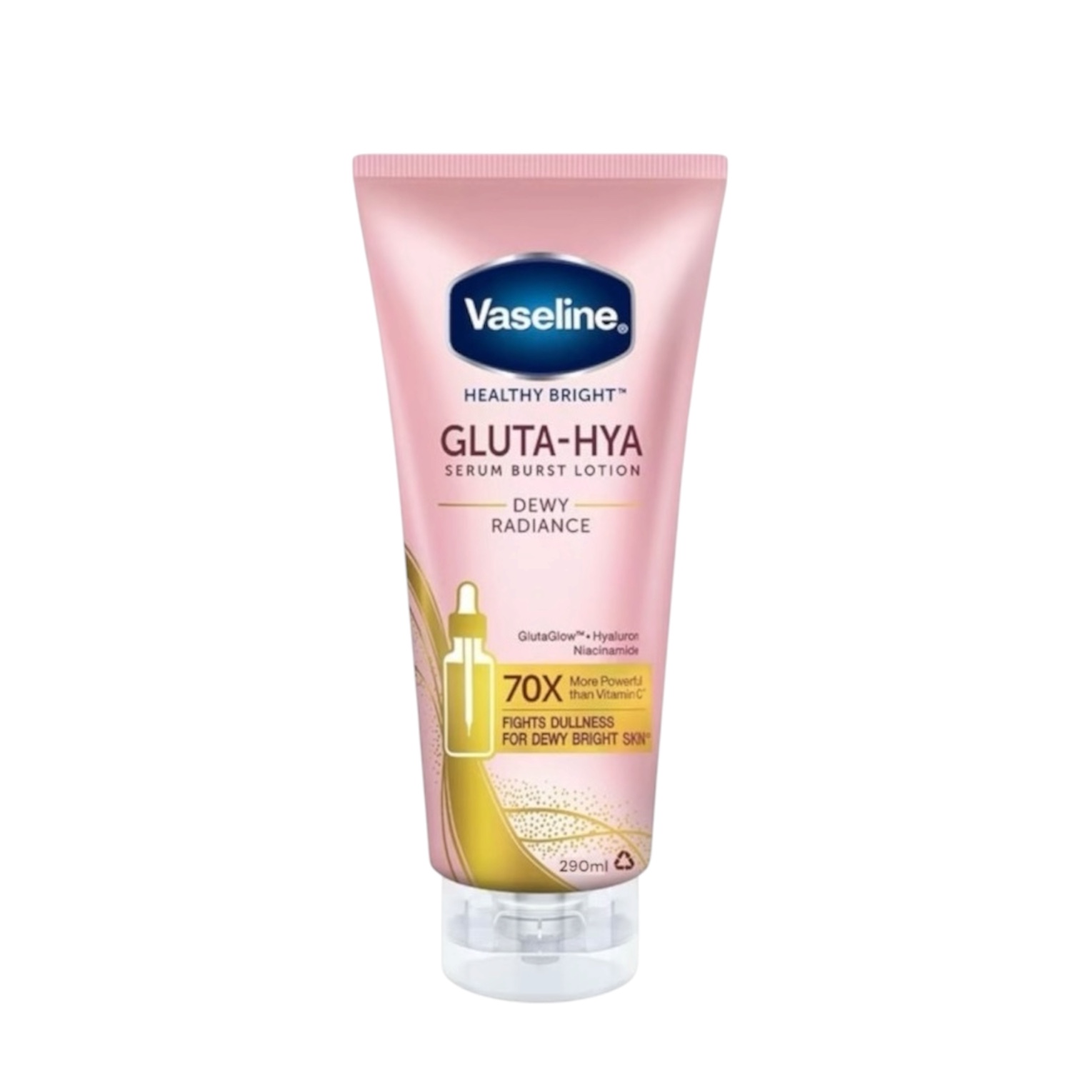 Vaseline โลชั่นบำรุงผิว 290มล. #Dewy Radiance
