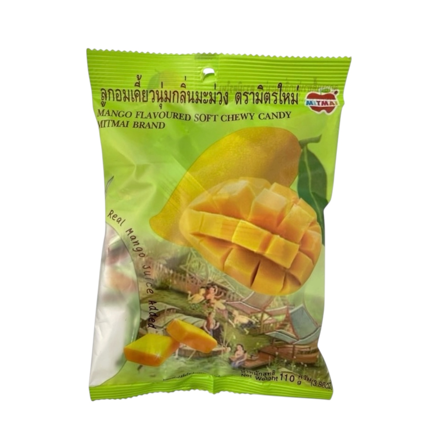 MITMAI ลูกอมเคี้ยวนุ่มกลิ่นมะม่วง 110กรัม