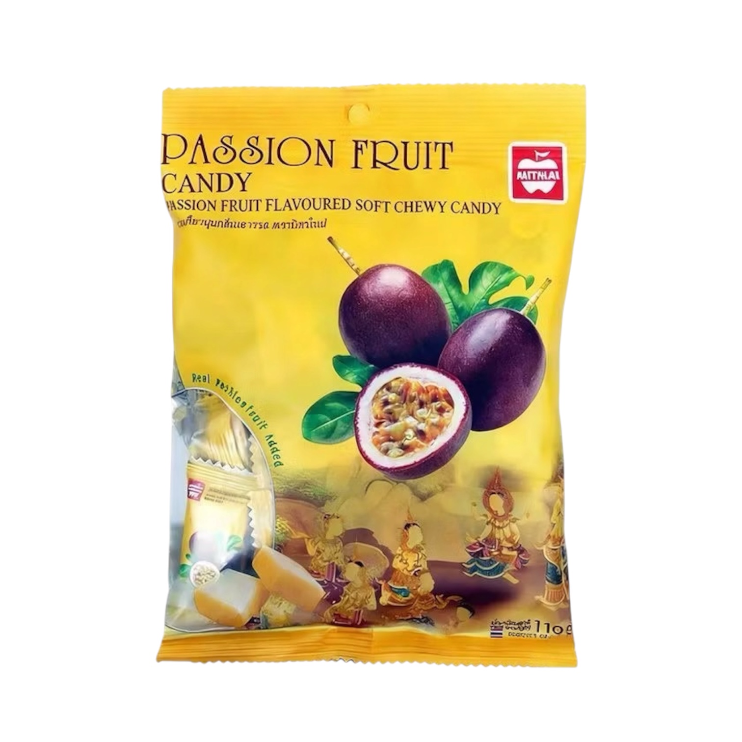 MITMAI ลูกอมเคี้ยวนุ่มกลิ่นเสาวรส 110กรัม