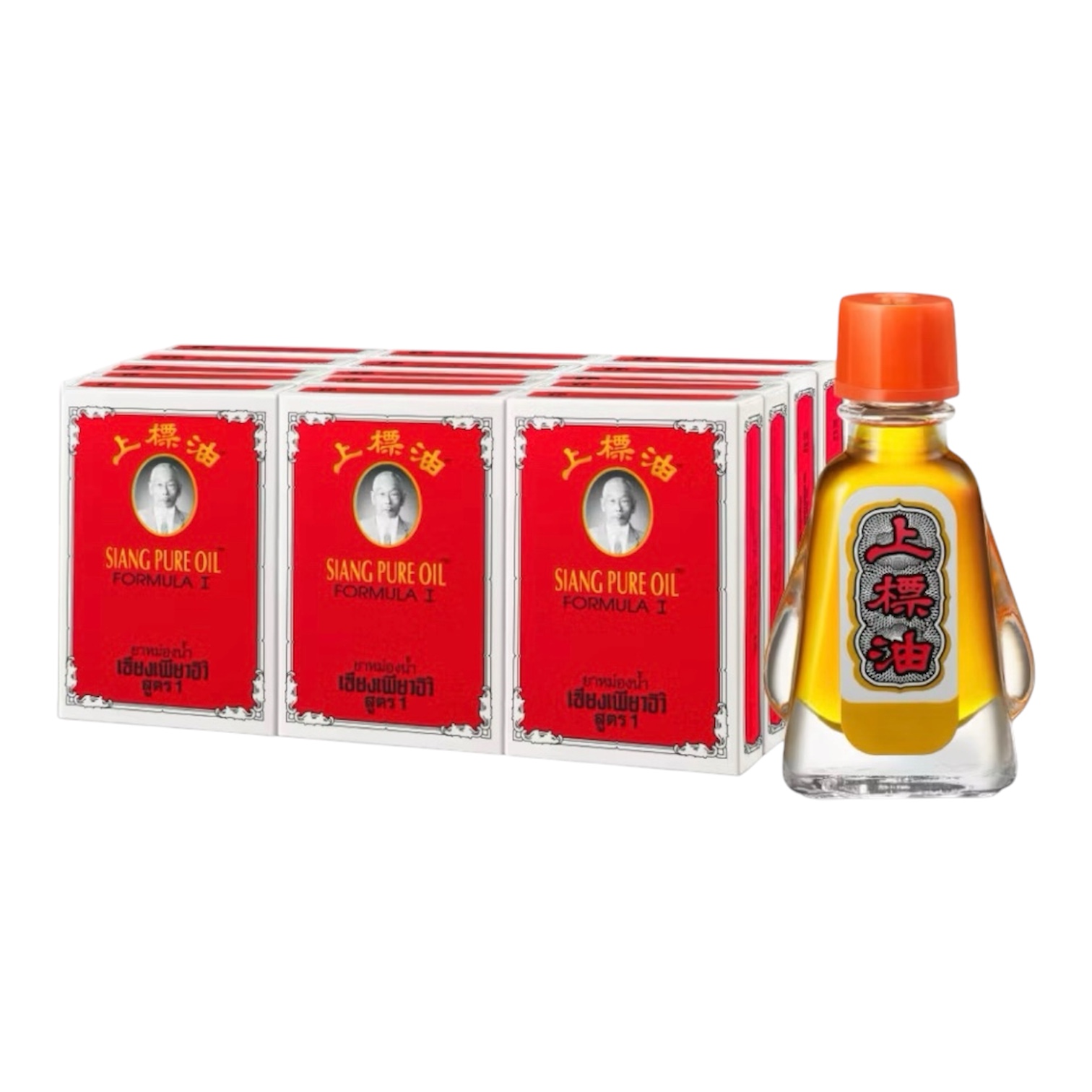 SIANG PURE Oil 3cc.#Formula 1 (Red)