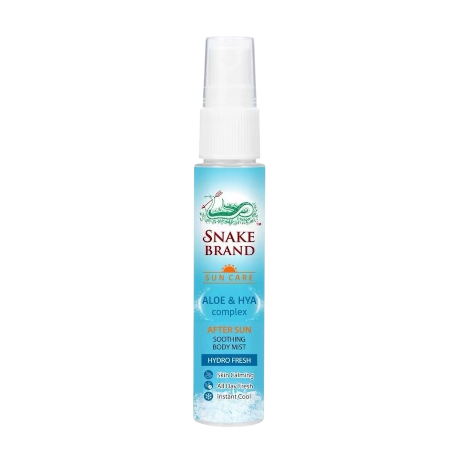 SNAKE BRAND After Sun Soothing Body Mist 30ml.