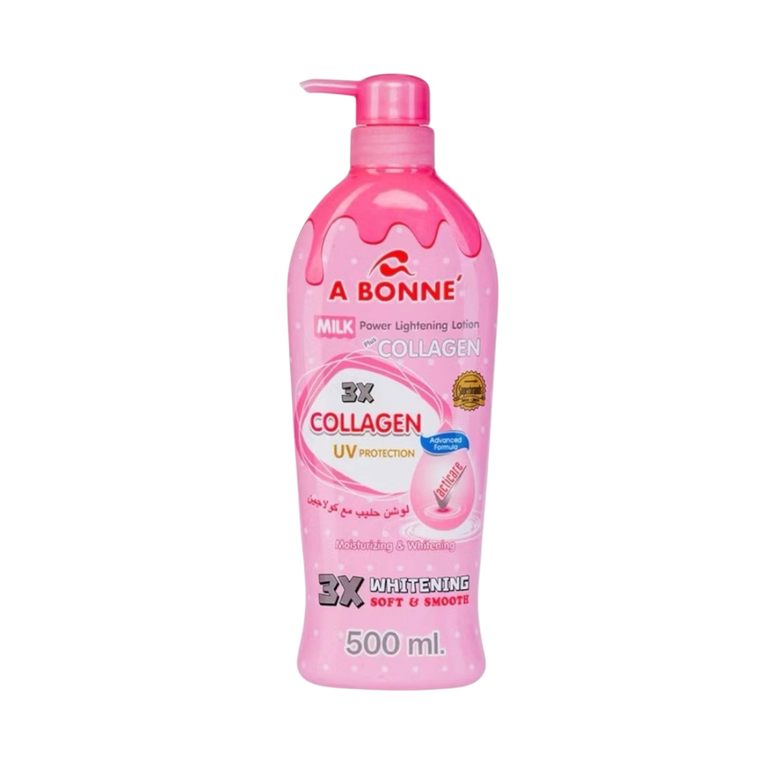 A BONNE Milk Power Lightening Lotion Plus Collagen 500ml.