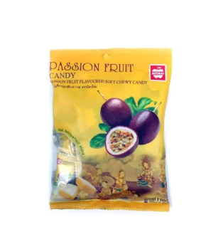 MITMAI Soft Chewy Candy – Passion Fruit Flavor (110 g)
