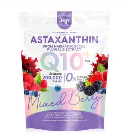 JOJI SECRET YOUNG ASTAXANTHIN Q10 PLUS MIXED BERRY 10ซอง/ถุง