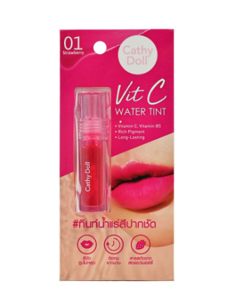 Cathy Doll Vit C Water Tint 2.7g #01 Strawberry