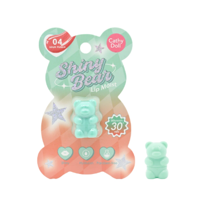 CATHY DOLL Shiny Bear Lip Moist 1.1g.#04 Sour Punch