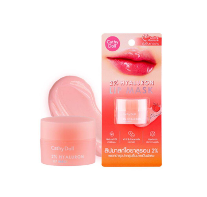 Cathy Doll 2% Hyaluron Lip Mask 4.5g #Peach