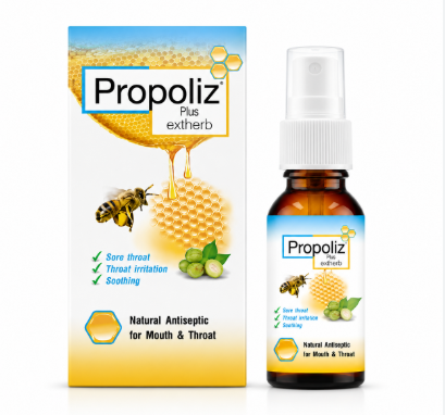PROPOLIZ Plus Extherb Mouth Spray 15ml.