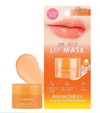 Cathy Doll 2% Vit C Lip Mask 4.5g #Orange Bingsu