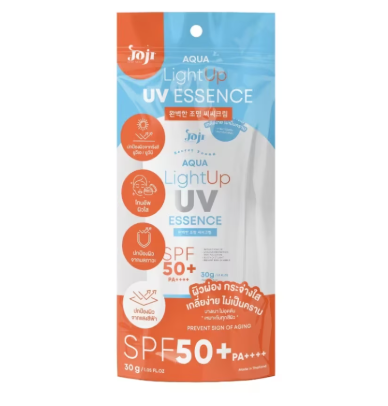 JOJI Aqua light Up Uv Essence Spf50+Pa++++30g.