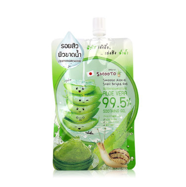 SMOOTO Aloe-E Snail Bright Gel 50g