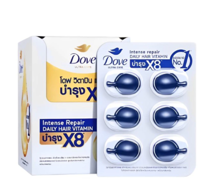 DOVE Intense Repair Daily Hair Vitamin (6 x 1ml.)
