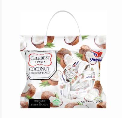 NUOQI Coconut Flavour Soft Candy  360g.